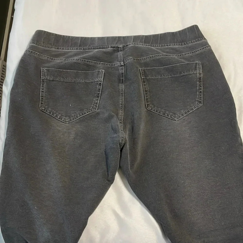 J Jill PureJill high rise black jeggings size medium petite - Picture 5 of 7